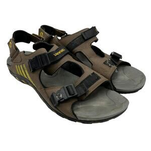 Merrell Men's WaterPro Rouge in Dark Earth Size 14 GUC Hook & Loop Adjustable